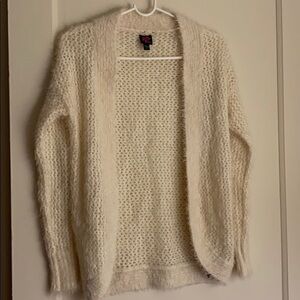2Bebe Ivory fury cardigan